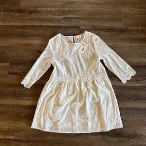 entro Crochet Scoop Neck Dress Size Medium